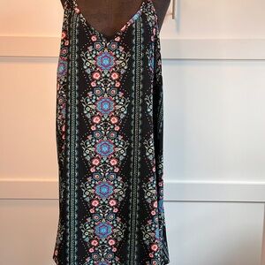 No Comment Plus Size Floral Boho Slip Dress | Size 1X